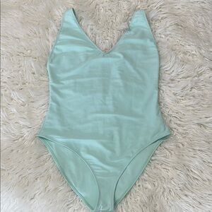 Forever 21 Mint Green One Piece Swimsuit